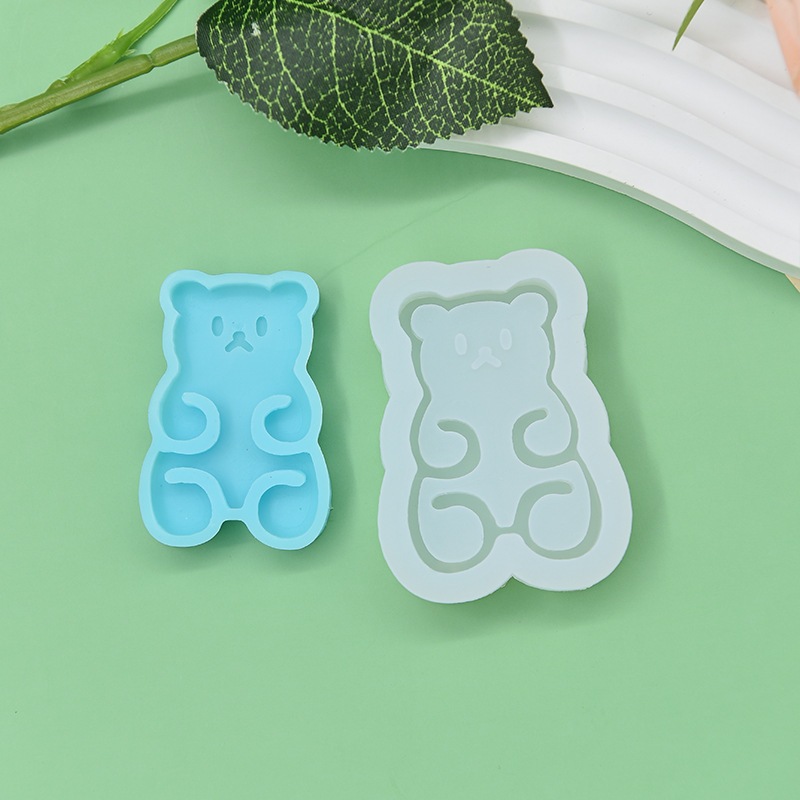 Khuôn làm nến sillicon hình lá rừng, trái tim, con gấu, chữ love, vỏ sò, phô mai
