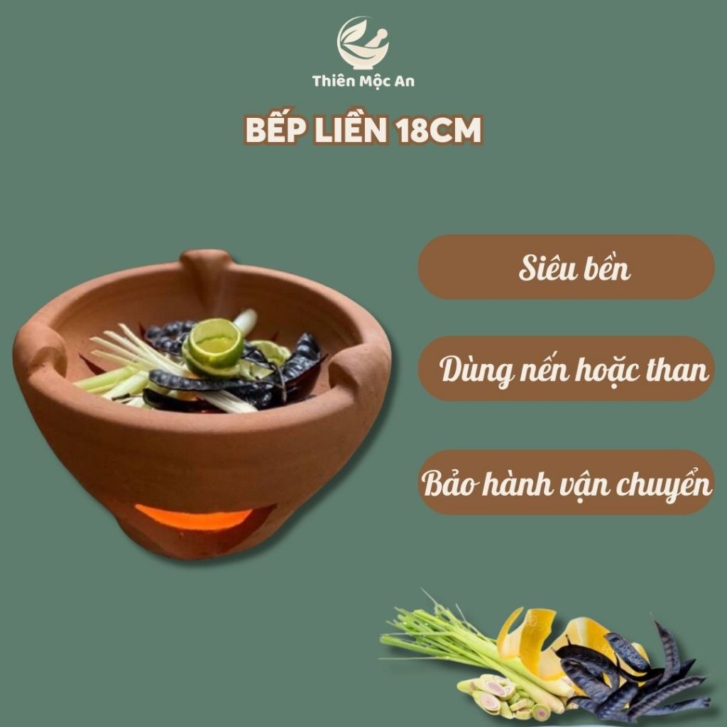 5 Loại bếp xông đất nung mộc cao cấp bát tràng dùng nến và than không khói