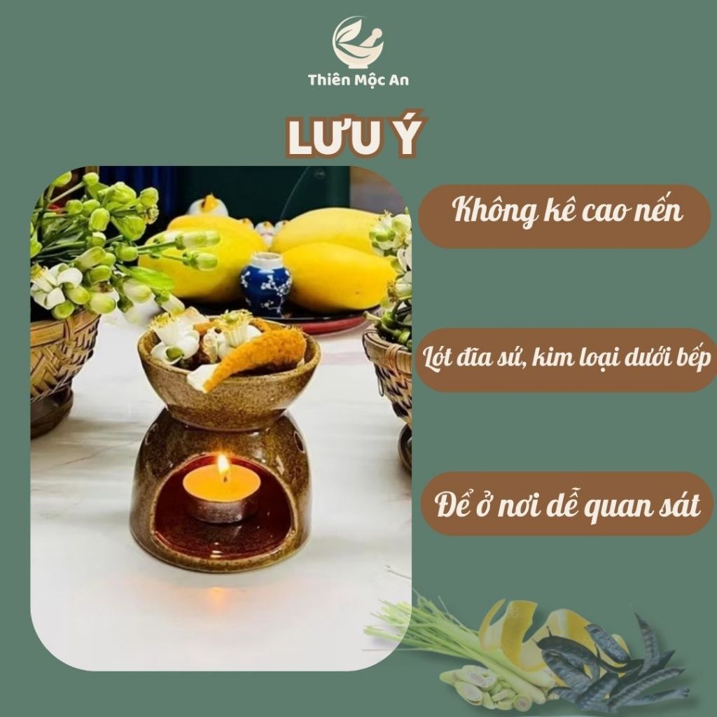 100g Combo trộn đuổi muỗi combo 4 thảo mộc xông phòng cao cấp thanh lọc không khí ẩm mốc an toàn cho người sử dụng