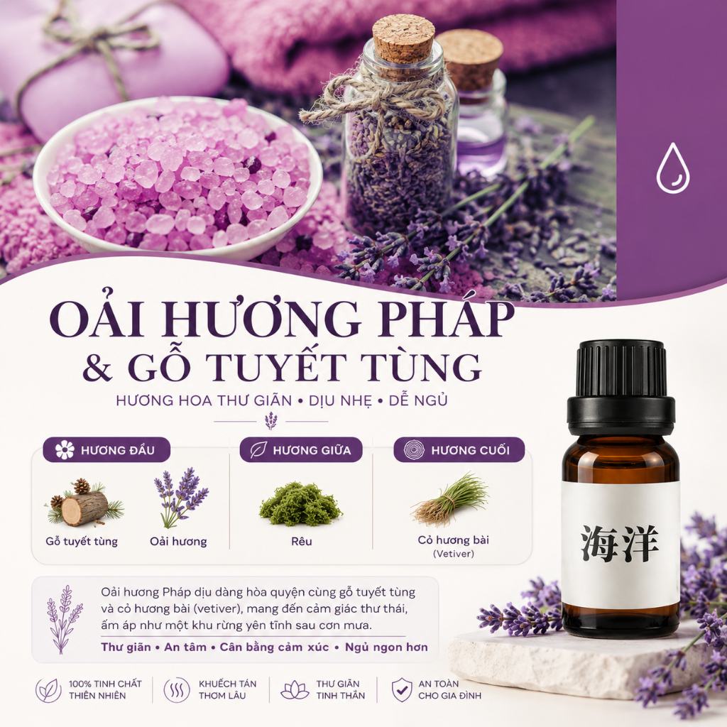 Hương Liệu Tinh Dầu Chuyên Dụng Làm Nến Thơm Cao Cấp