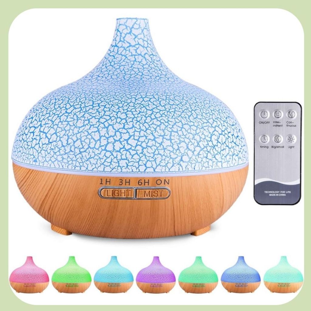 Máy Khuếch Tán Tinh Dầu 500ML có REMOTE