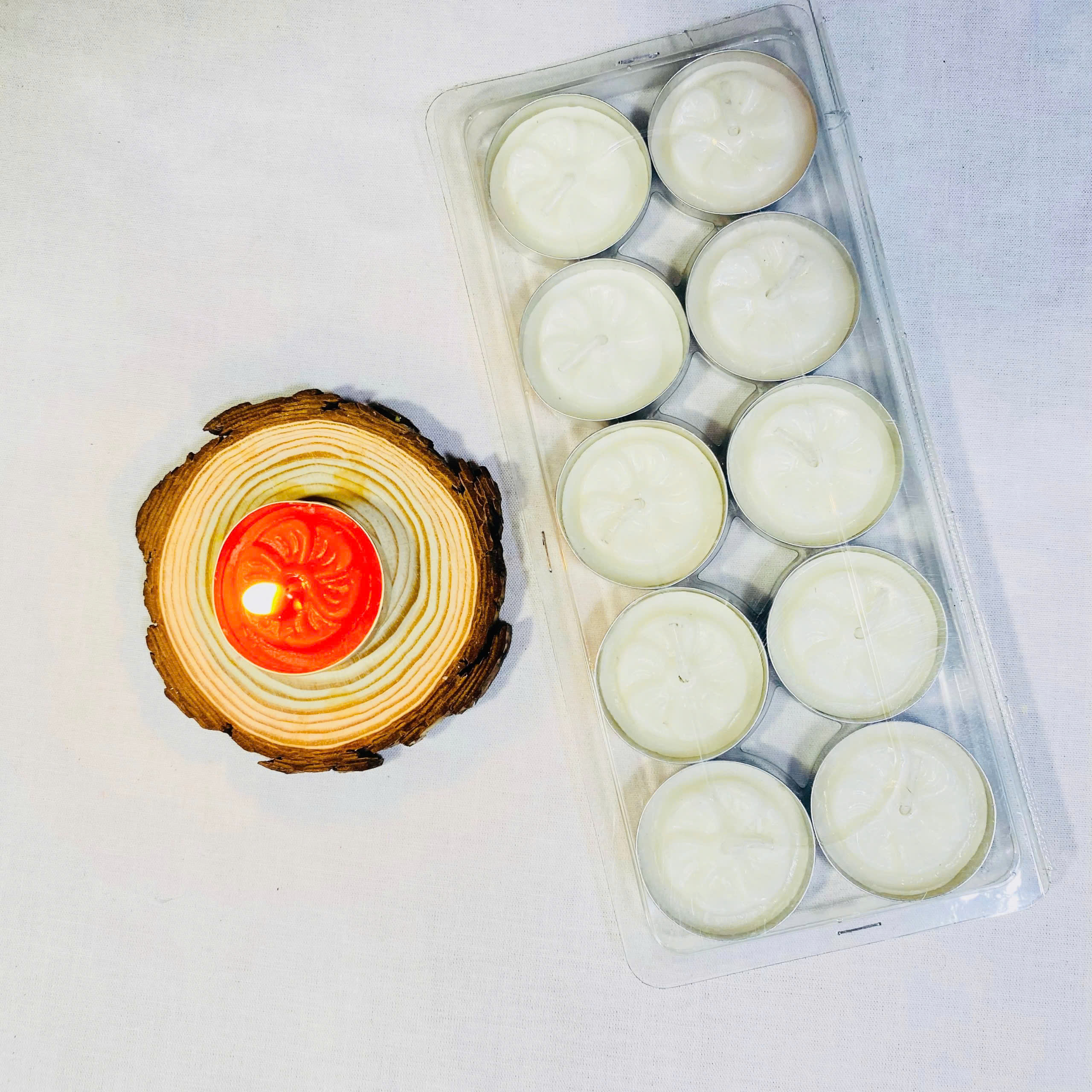 10 viên tealight 1,5-2h