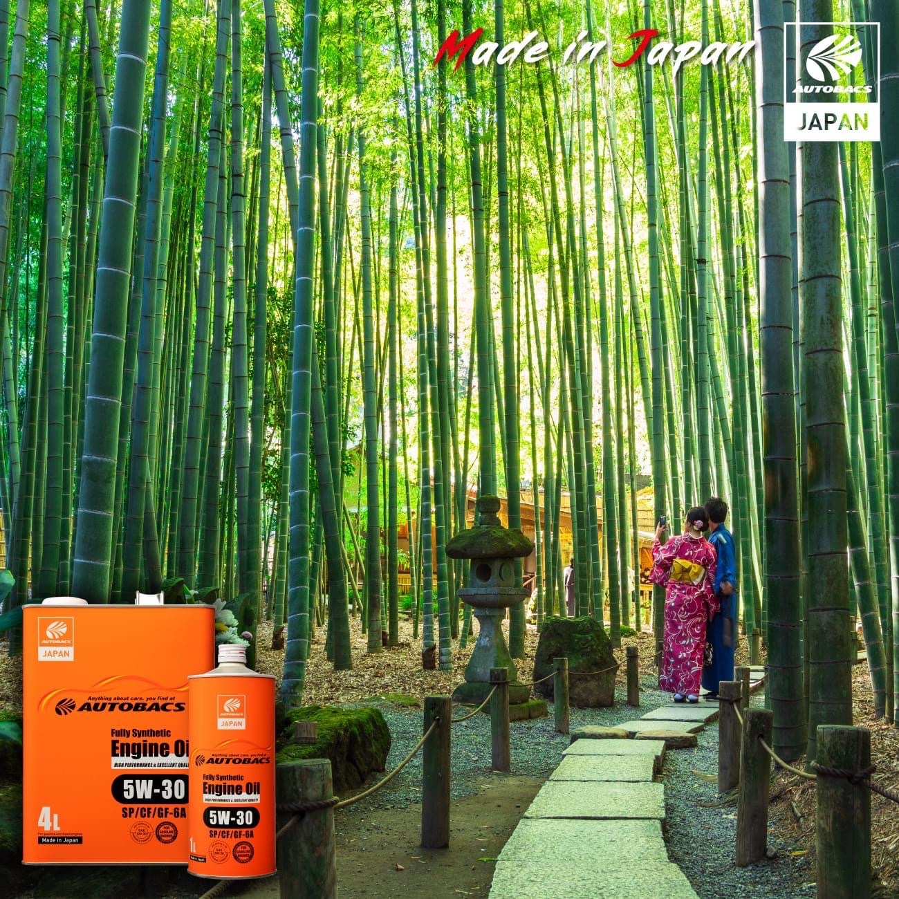 Dầu nhớt tổng hợp AUTOBACS 5W30 SP/GF-6A Fully Synthetic (4L)