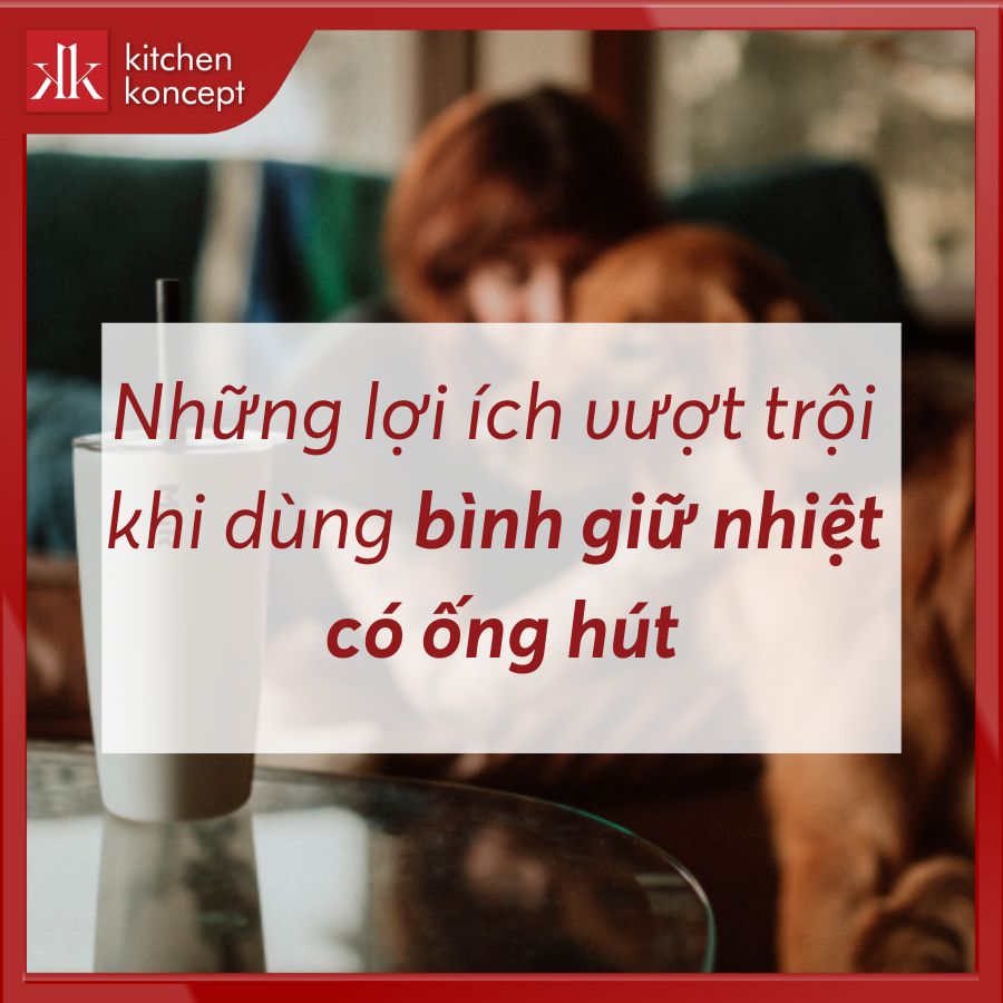 Top 5 bình giữ nhiệt có ống hút đáng mua nhất hiện nay