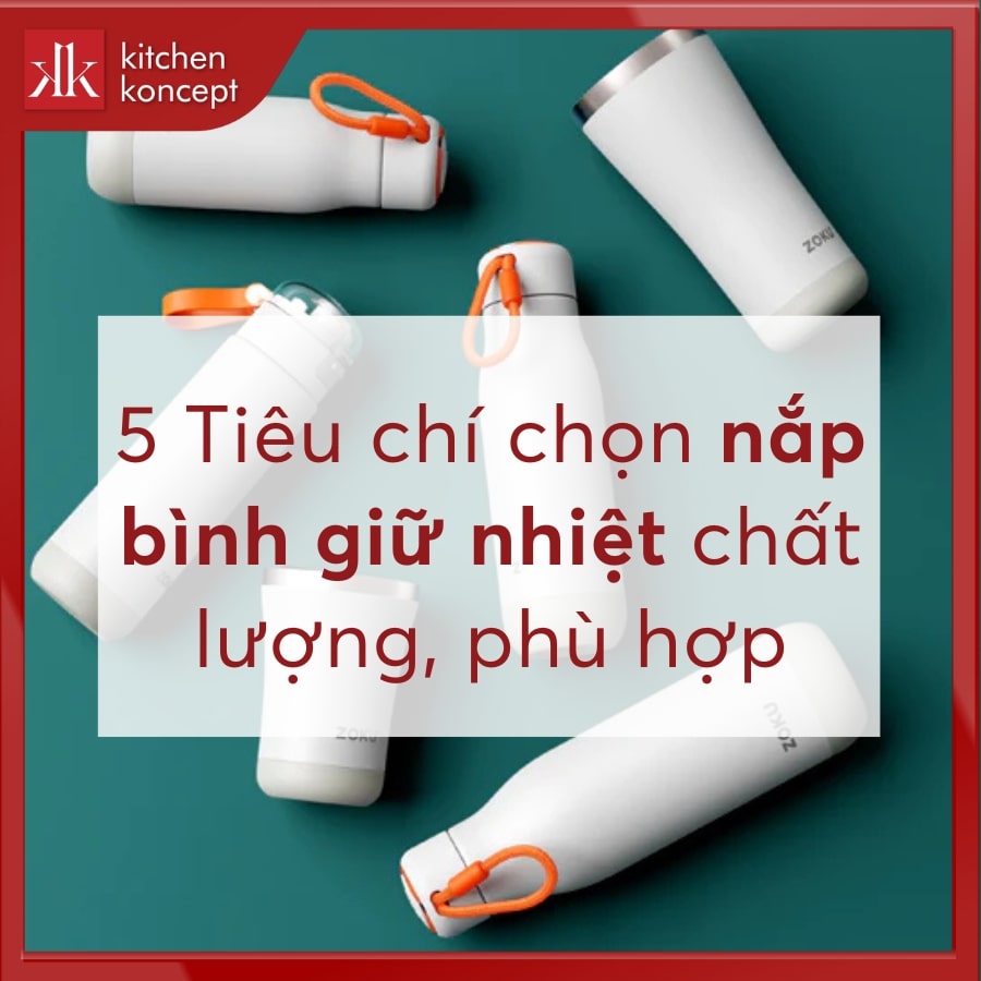 Mua nắp bình giữ nhiệt thay thế chính hãng, phù hợp