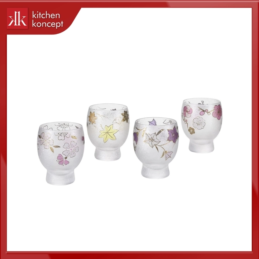 Bộ ly uống rượu Sake Shiki Meguri