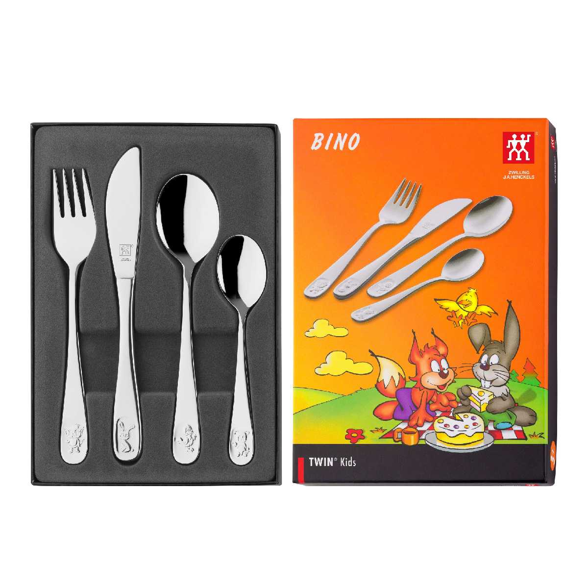 Bộ muỗng nĩa trẻ em Bino ZWILLING - 4 món