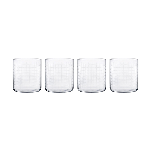 NUDE - Bộ ly Finesse Whisky DOF - 4 cái