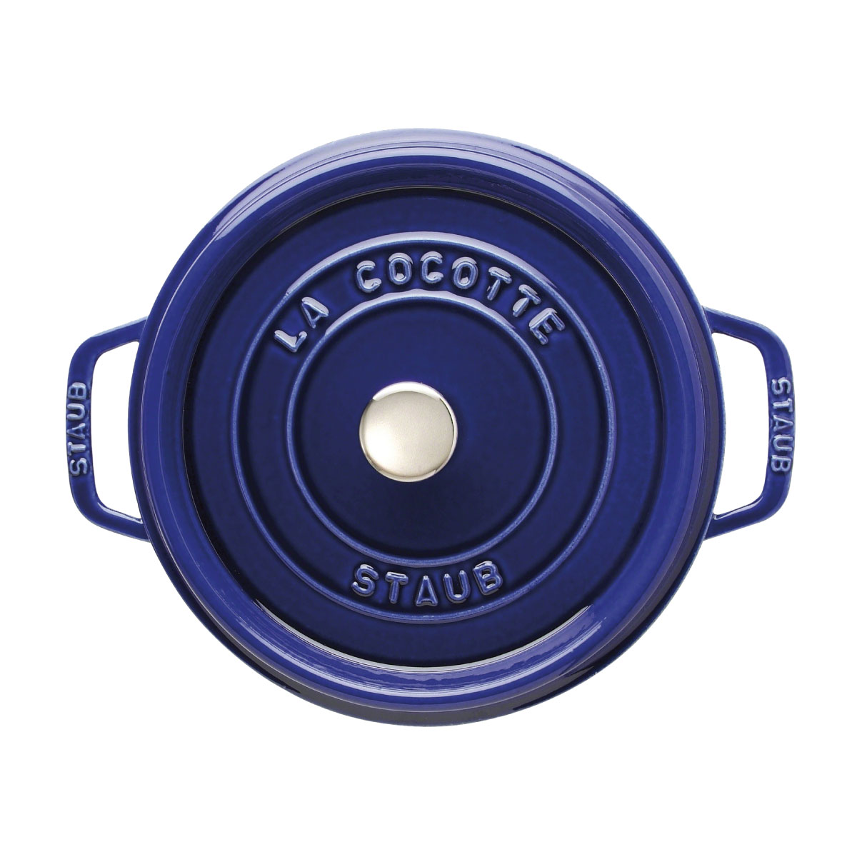 Staub - Nồi tròn màu xanh đen