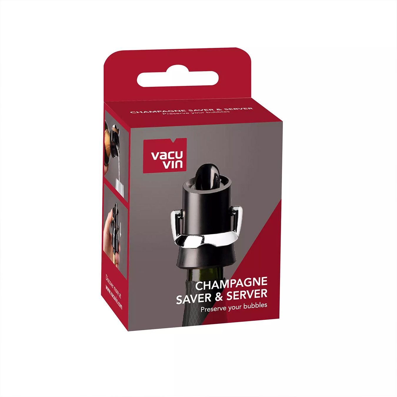 Vacu Vin - Nút rượu sâm panh thông minh