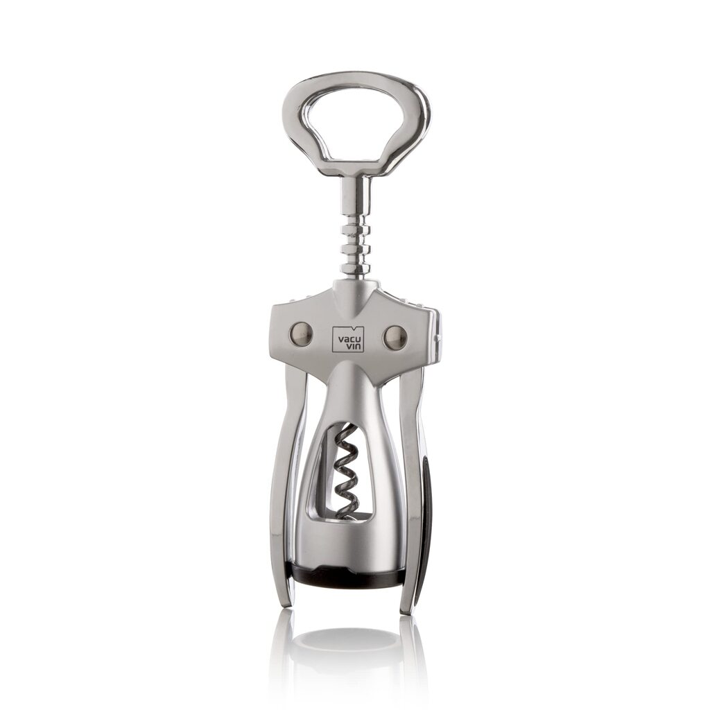 Vacu Vin - Khui rượu Winged màu bạc - 22.3cm
