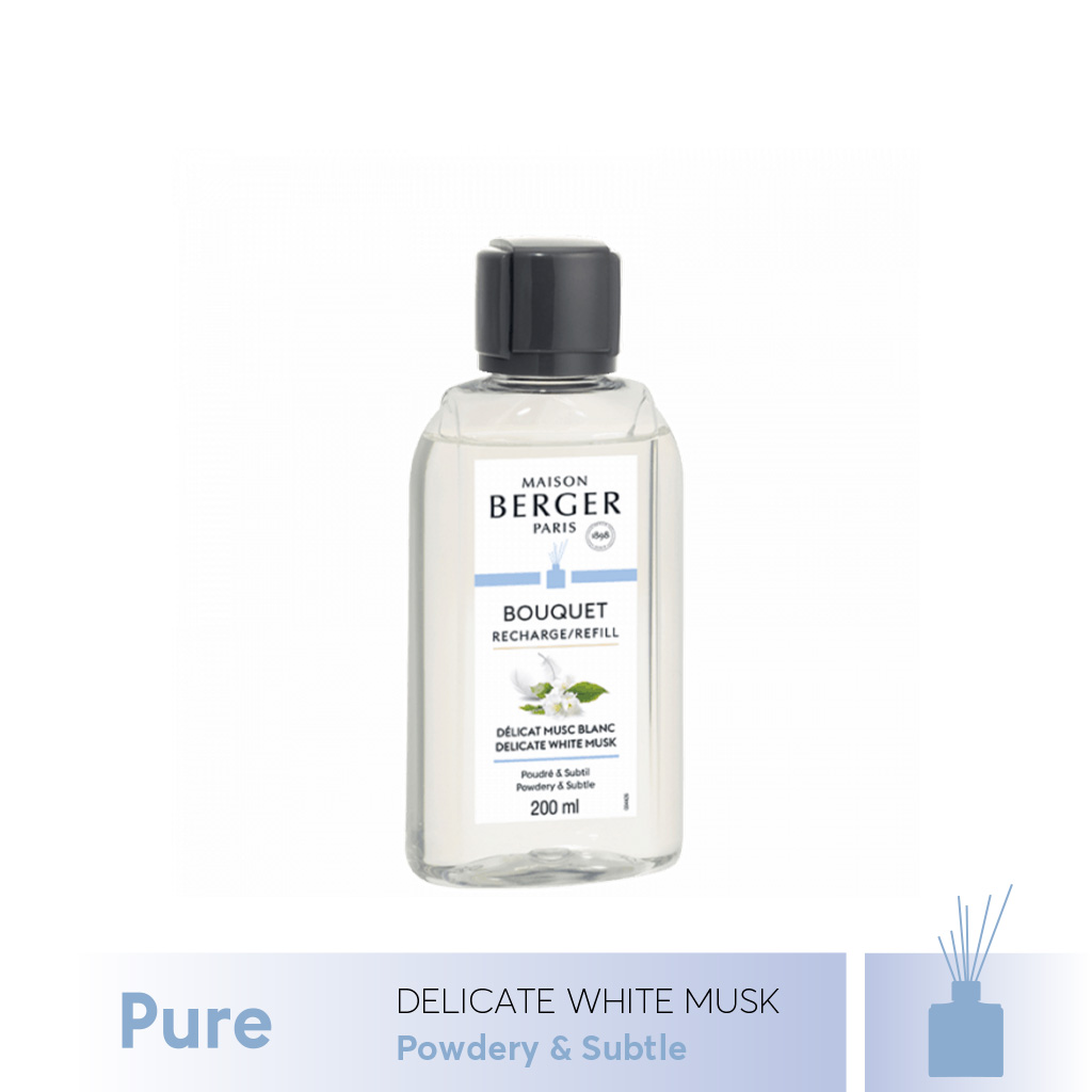 Maison Berger - Tinh dầu khuếch tán hương Delicate White Musk - 200ml