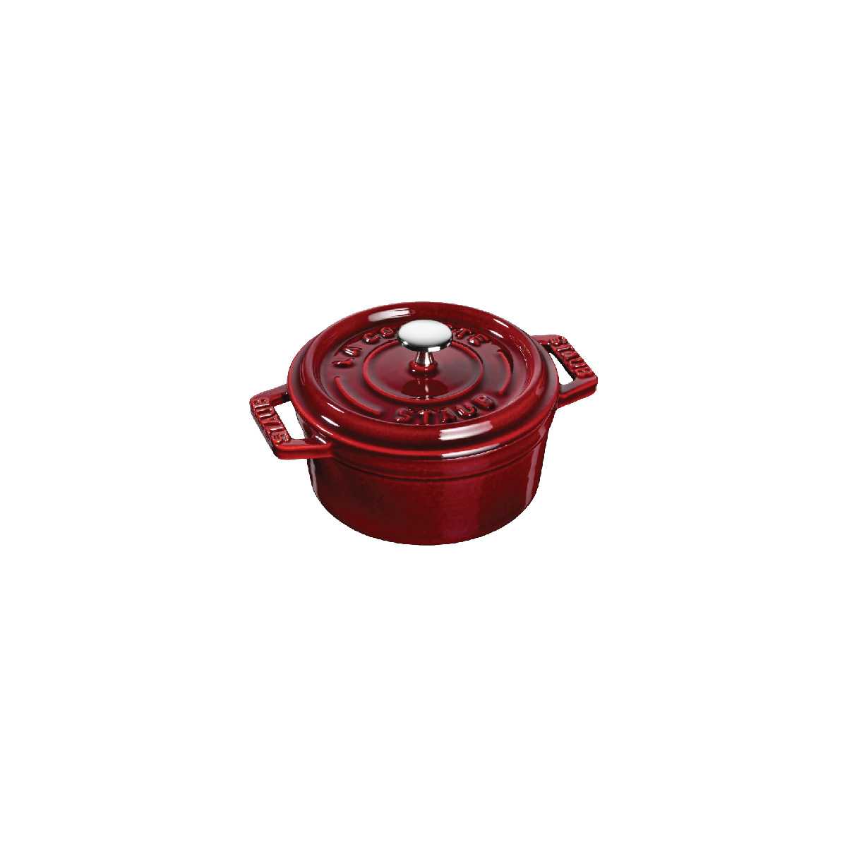 Staub - Nồi tròn màu đỏ lựu
