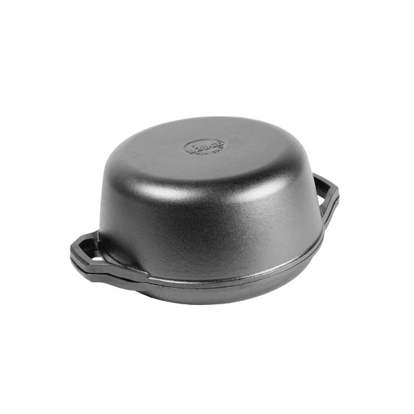 Lodge - Bộ nồi chảo gang nướng tròn - 5.68L - 26cm