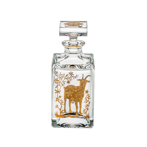 Vista Alegre - Decanter whisky Golden hình dê vàng - 9.5cm