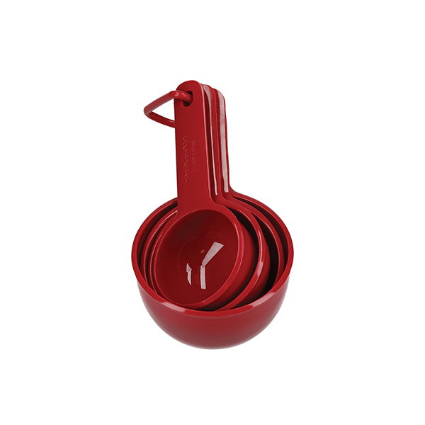 Bộ ly đong định lượng màu đỏ - 4 cái KitchenAid