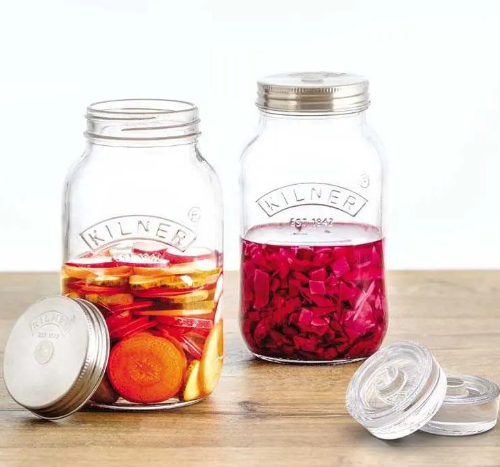 Kilner - Bộ phụ kiện ướp thực phẩm - 4 món