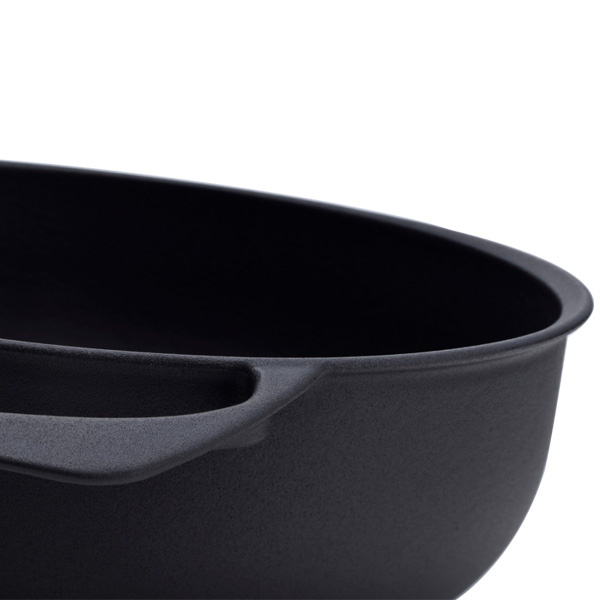 Unilloy - Nồi gang màu đen - 24cm