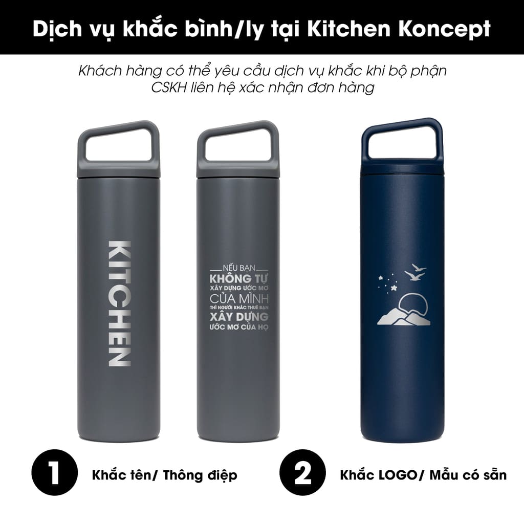 MiiR - Bình giữ nhiệt Wide Mouth - 591ml