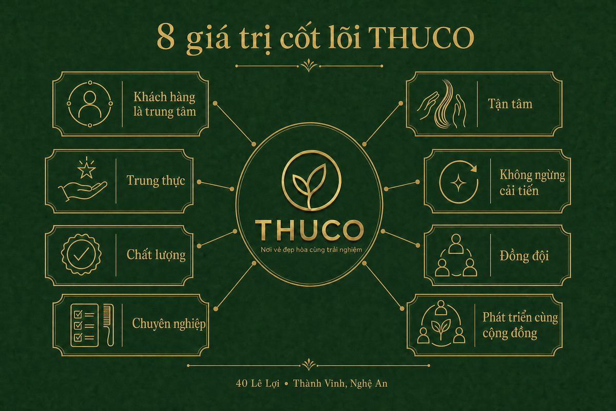 8 giá trị cốt lõi làm nên thương hiệu THUCO