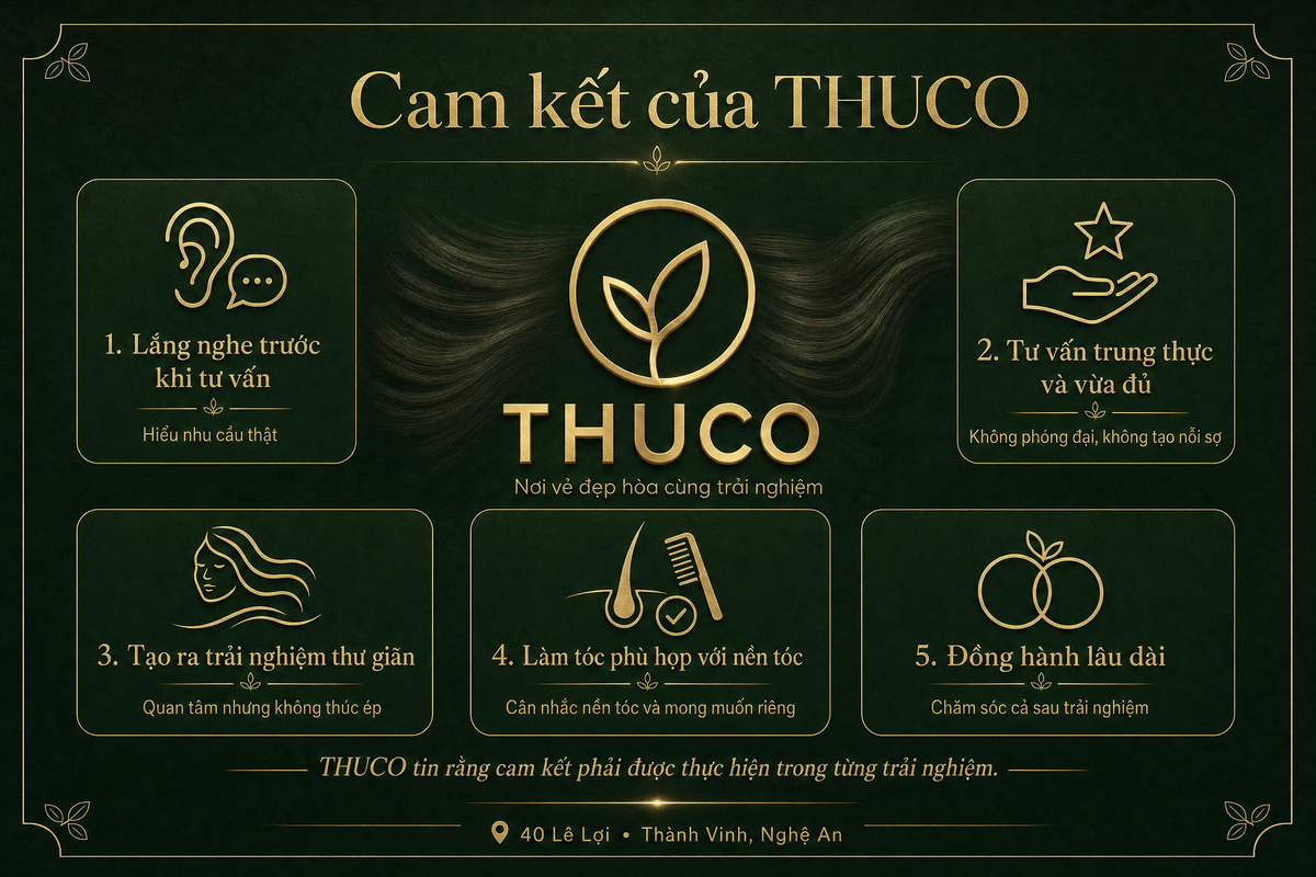 THUCO cam kết điều gì trong hành trình chăm sóc da đầu và tóc?