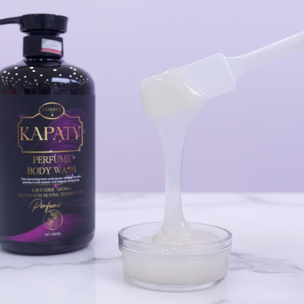 Sữa tắm nước hoa Kapaty dưỡng ẩm mềm mịn da hương thơm quyến rũ 800ml