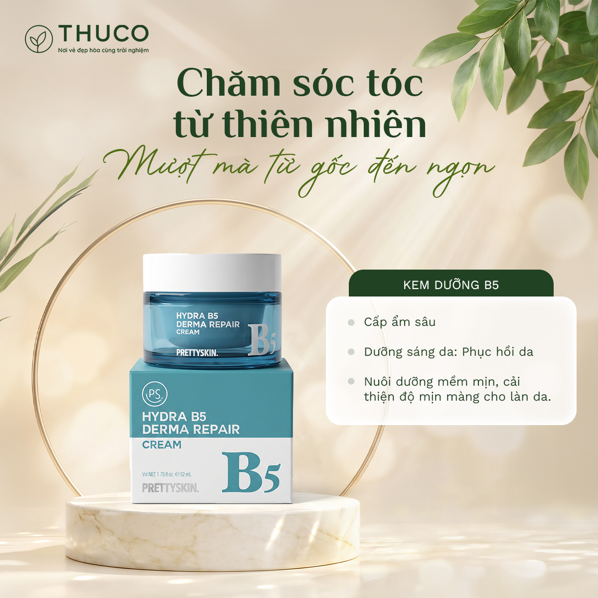 Kem dưỡng Hydra B5 Prettyskin sáng da 52ml
