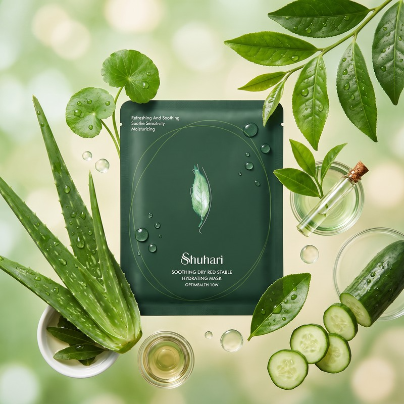 Mặt nạ SHUHARI cấp ẩm chuyên sâu làm dịu da khô ửng đỏ 40ml