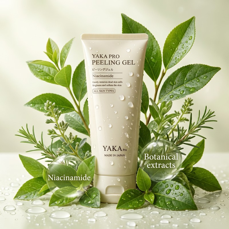 Gel tẩy tế bào chết YAKA PRO dưỡng sáng da tuýp