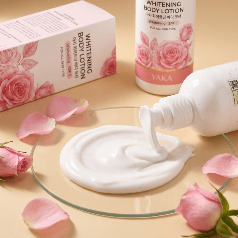 Sữa dưỡng thể YAKA hỗ trợ nâng tông sáng da dưỡng ẩm 250ml