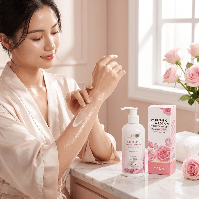 Sữa dưỡng thể YAKA hỗ trợ nâng tông sáng da dưỡng ẩm 250ml