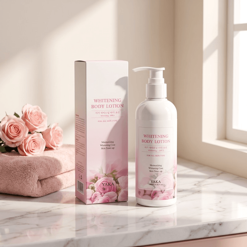 Sữa dưỡng thể YAKA hỗ trợ nâng tông sáng da dưỡng ẩm 250ml