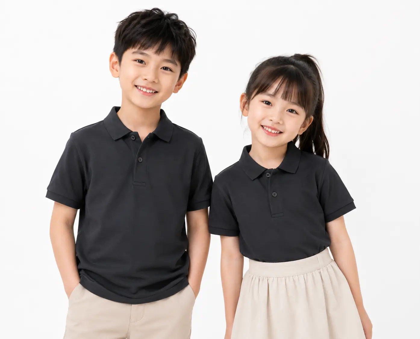 Áo Polo Xám Đậm