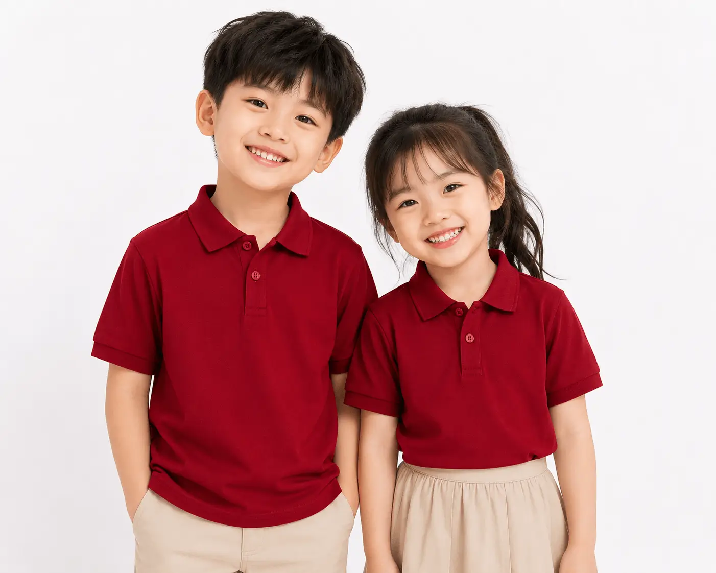 Áo Polo Đỏ Đô