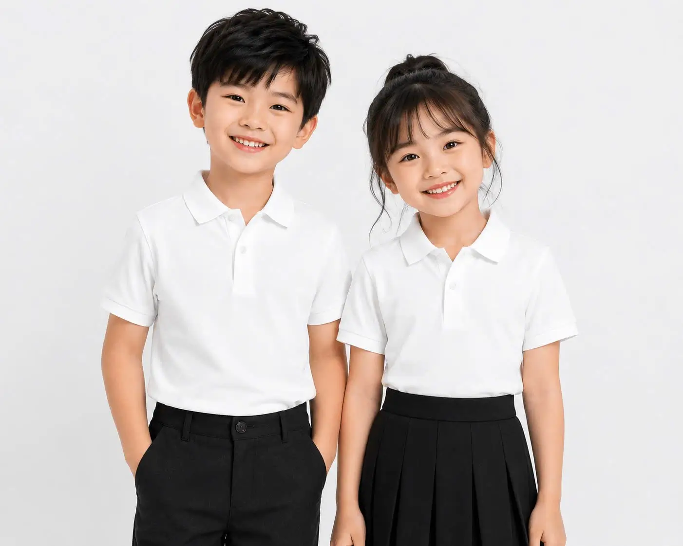 Áo Polo Trắng