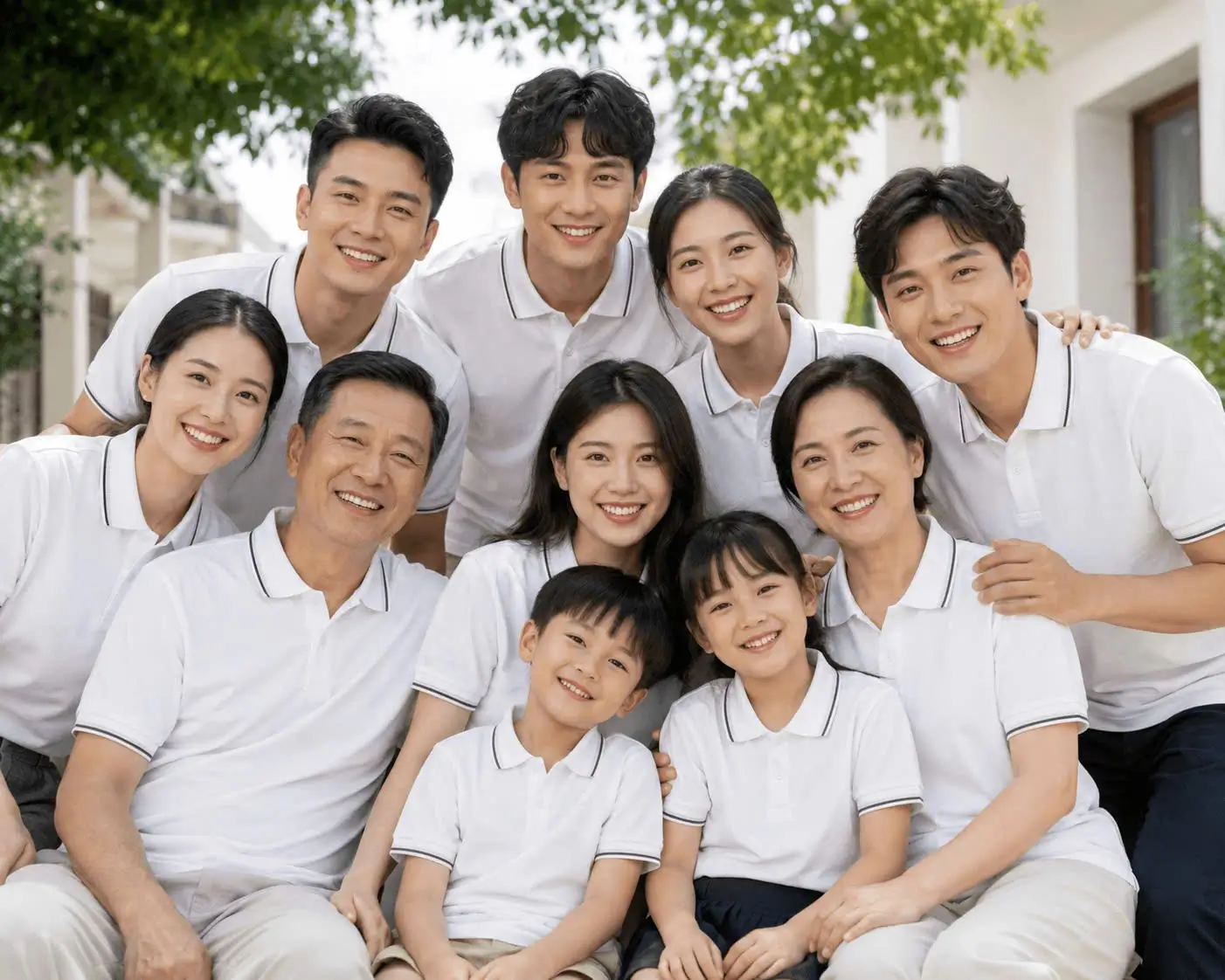 Áo Polo Trắng Phối Cổ Sọc Xám Chì