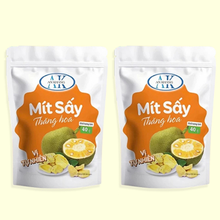 Combo mít sấy thăng hoa nguyên miếng organic vị ngọt tự nhiên gói 40g AnKhang Foods