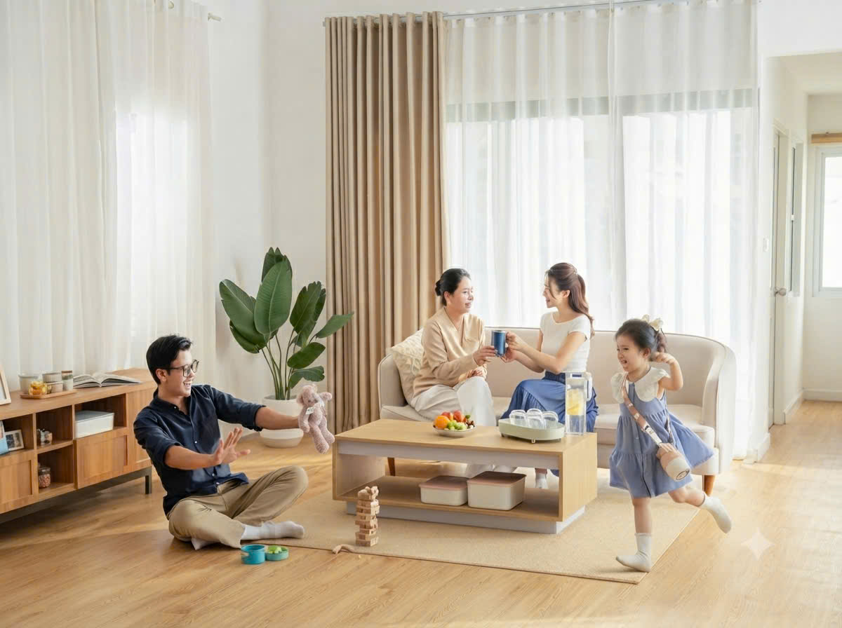 TIỆN ÍCH LỚN - CẢ NHÀ VUI