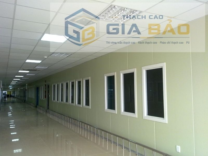 Trần thả thạch cao văn phòng