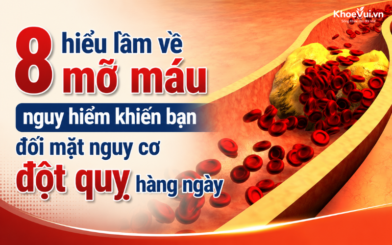 8 hiểu lầm về mỡ máu nguy hiểm khiến bạn đối mặt nguy cơ đột quỵ hàng ngày