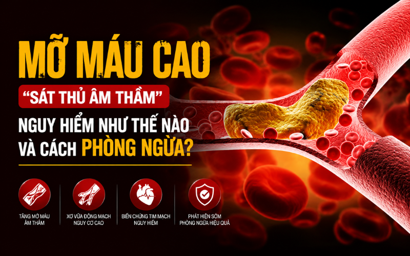 Mỡ máu cao: 