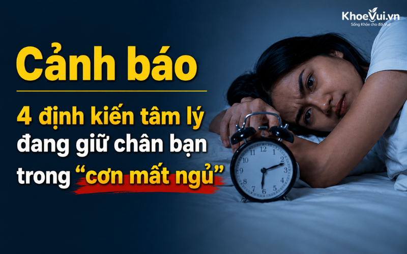 Cảnh báo: 4 định kiến tâm lý đang giữ chân bạn trong 