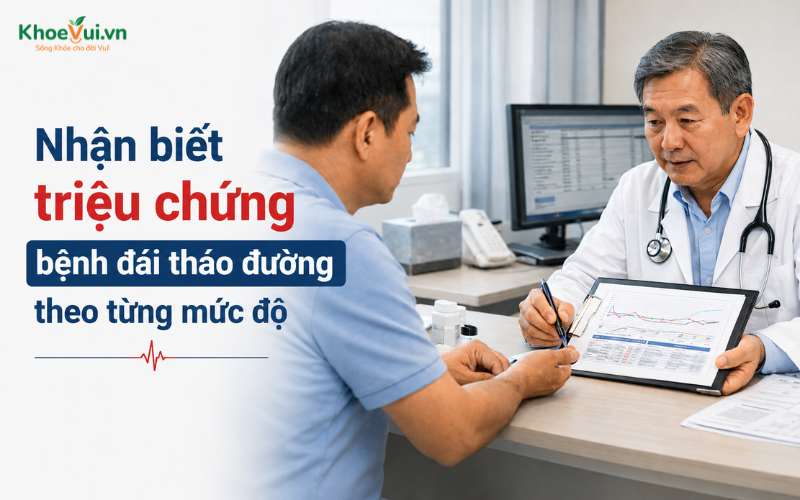 Nhận biết triệu chứng bệnh đái tháo đường theo từng mức độ