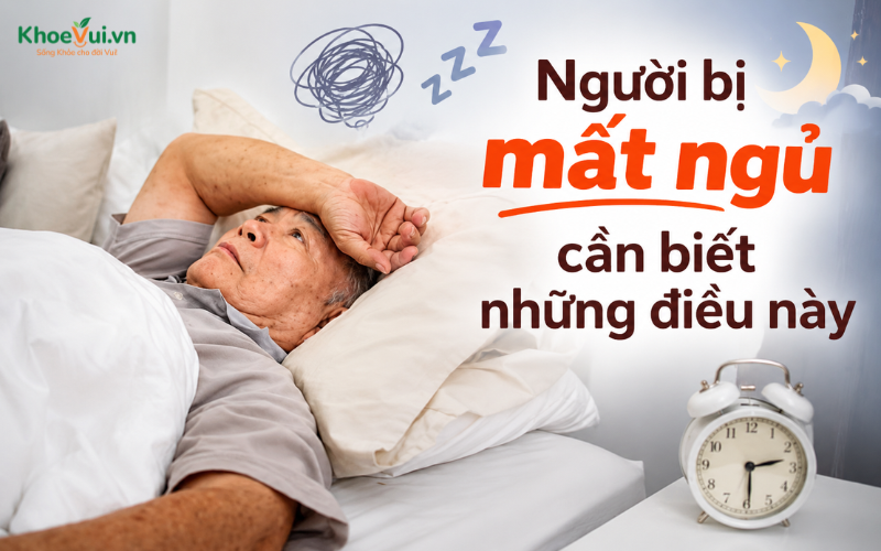 Người bị mất ngủ cần biết những điều này