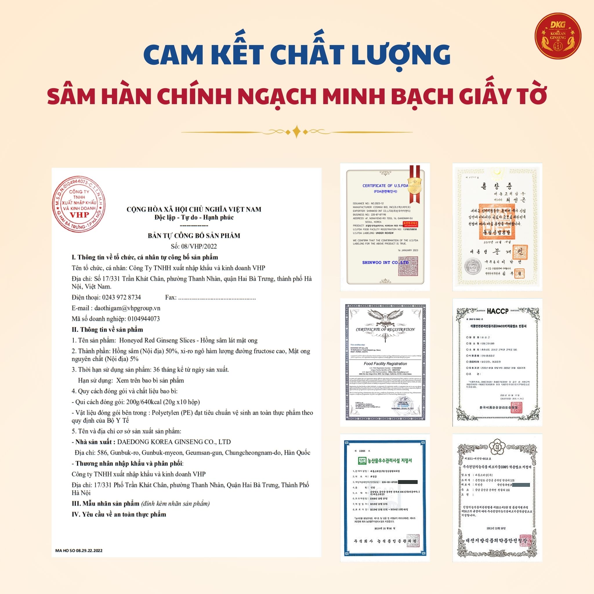 Hồng sâm lát mật ong Hàn Quốc (Honeyed Red Ginseng Slices) 20g*10gói/hộp