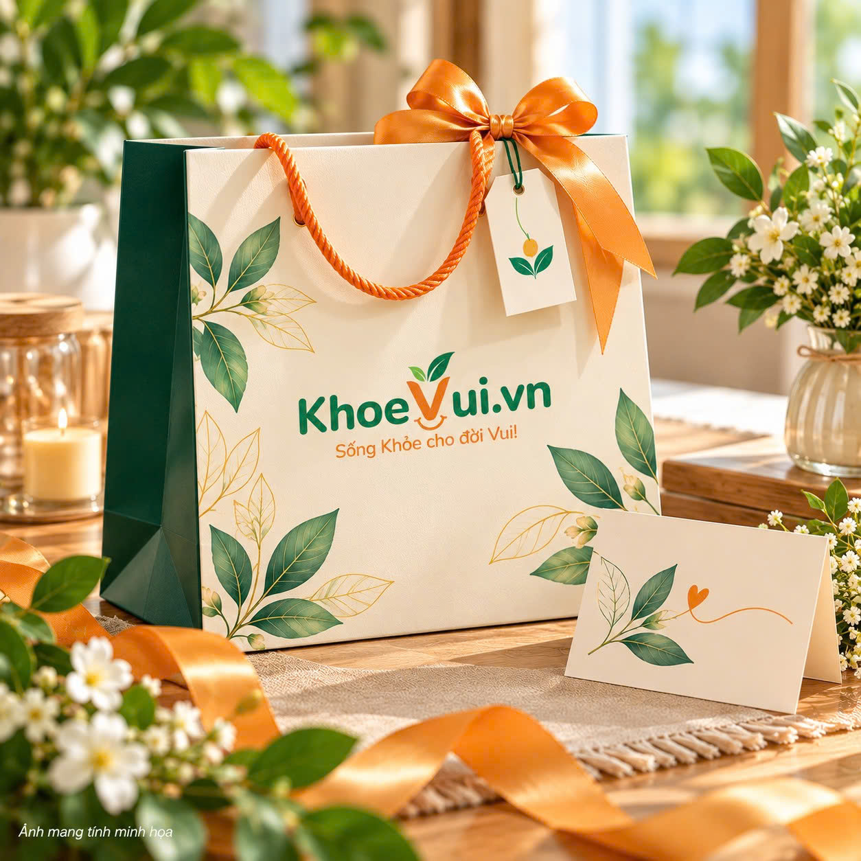 Quà sức khỏe tặng bạn bè, người quen