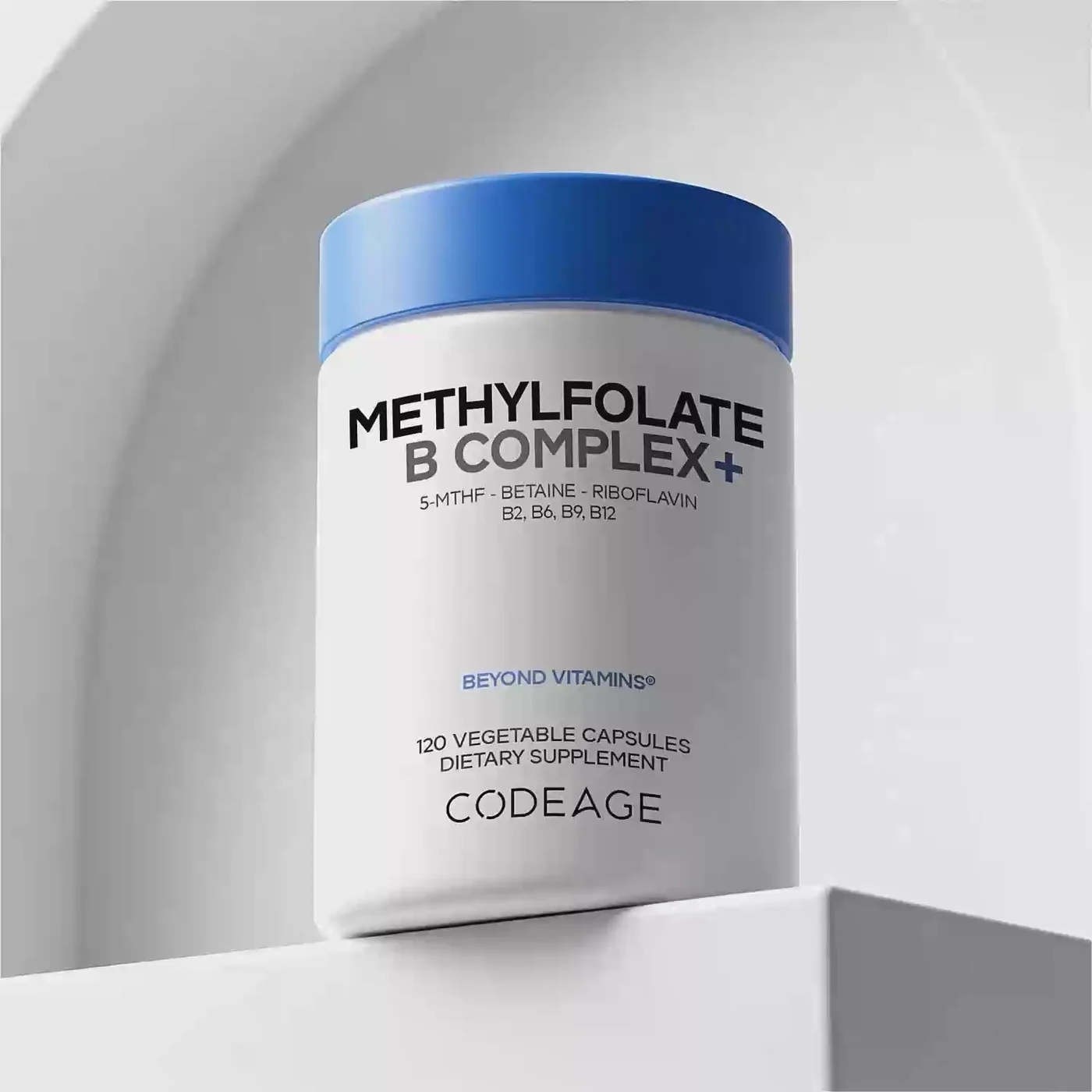 Methylfolate B Complex CODEAGE hỗ trợ hệ thần kinh, trí nhớ, căng thẳng H/120v