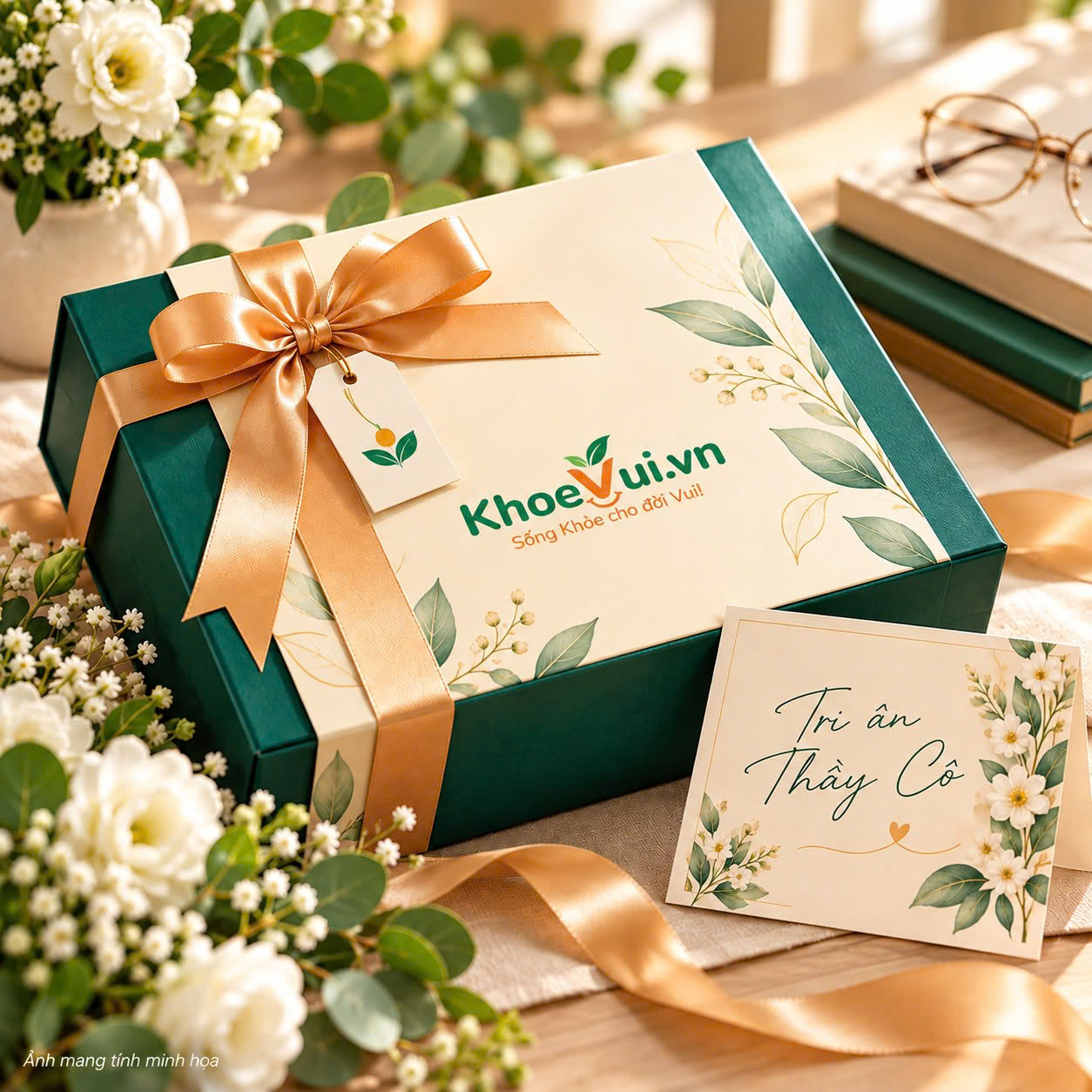 Quà sức khỏe tri ân thầy cô