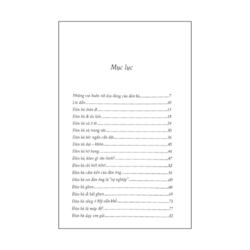 Đàn bà vui buồn bé mọn