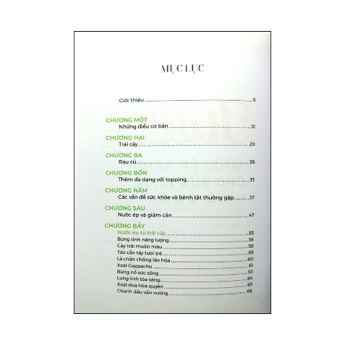 Juice: Nước ép xanh cho sức khỏe vàng